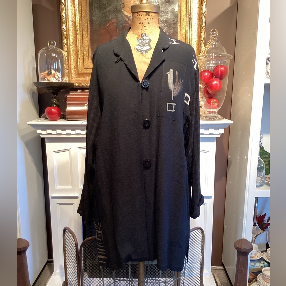 AHNI long button up shirt
